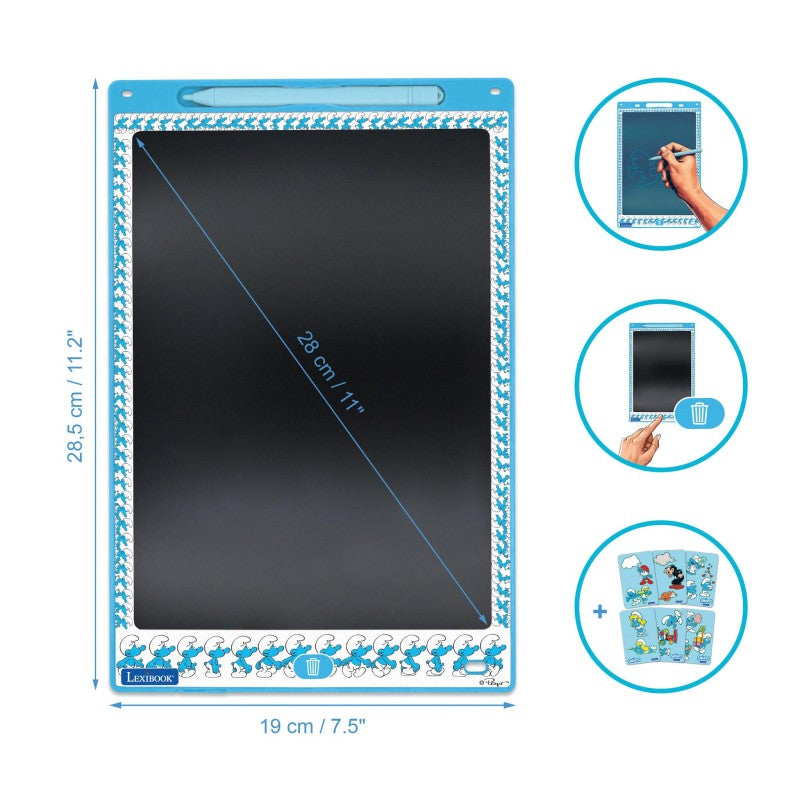 Lexibook kreslicí tablet Šmoulové s E-inkem