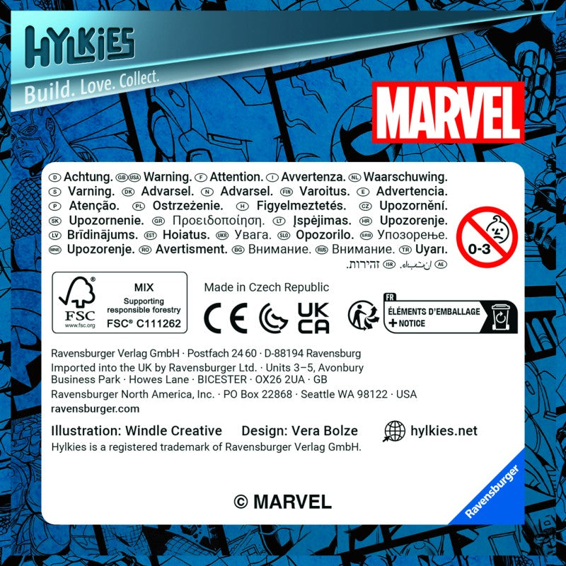 Puzzle 54 dílků 3D Hylkies: Marvel: Groot