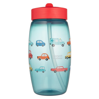 Lahev se sklápěcím pítkem Auta 400ml