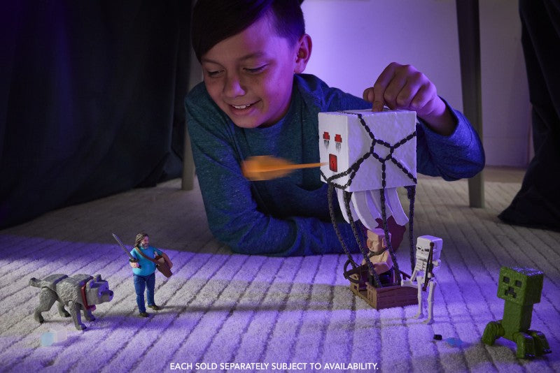 Minecraft velká figurka s ohnivou koulí