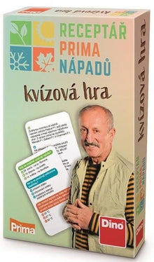 Prima 20 let receptář - kvízy Cestovní hra