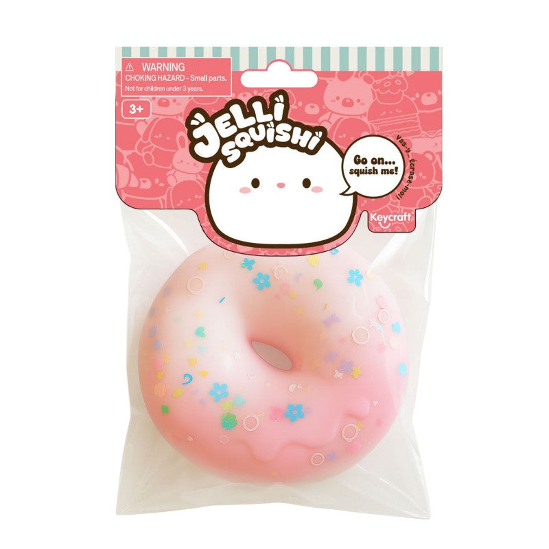 Mačkací gelový Donut/Vafle Jelli Squishi