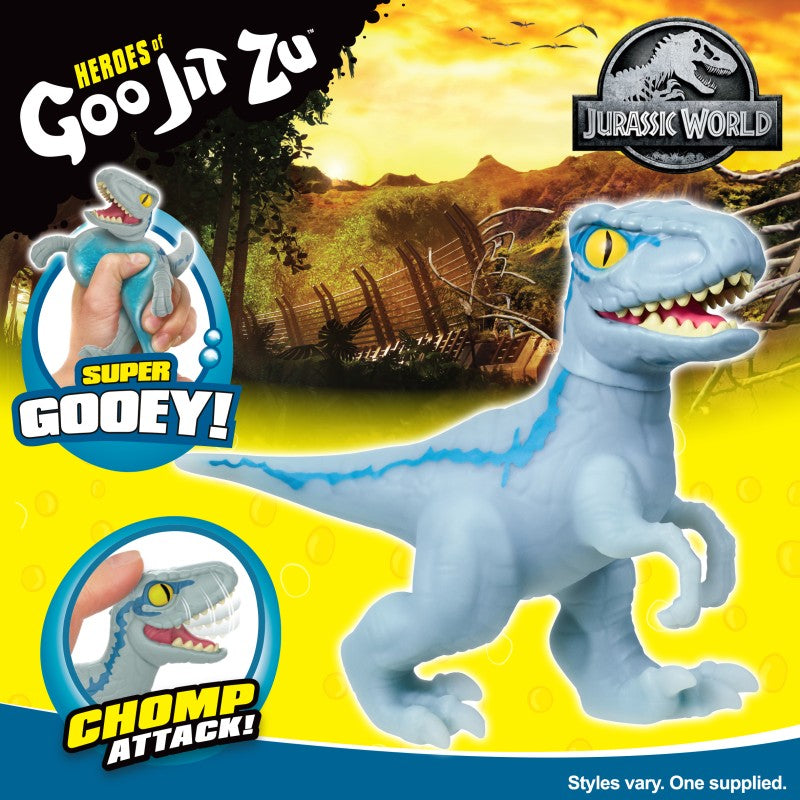 Goo Jit Zu figurka Jurský svět - Blue