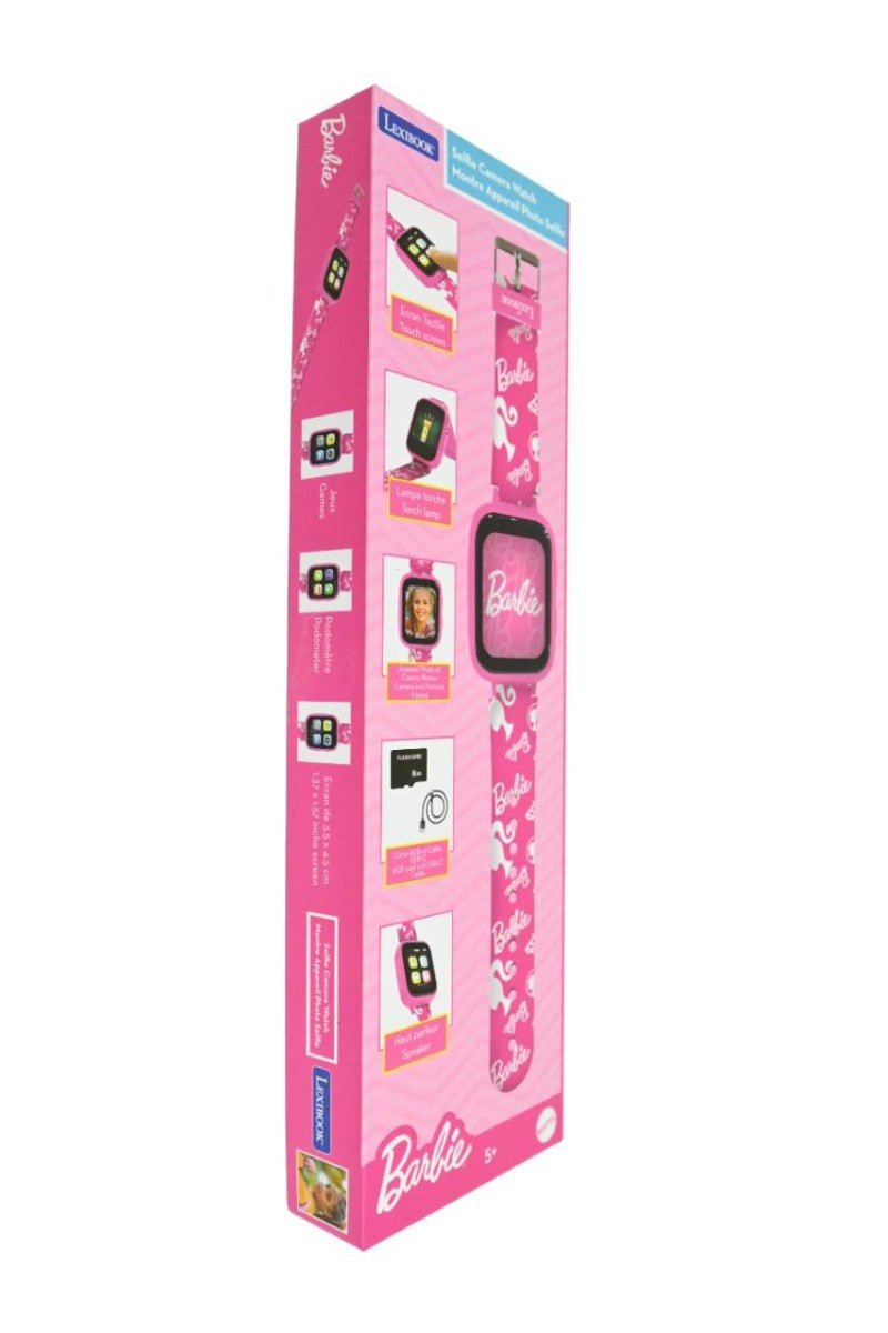 Lexibook hodinky s kamerou Barbie a 8GB SD kartou