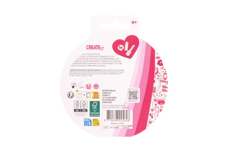 Lesk na rty s konfetami Create it!