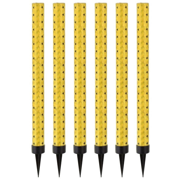 Dortové fontánky zlaté 18 cm, 6 ks