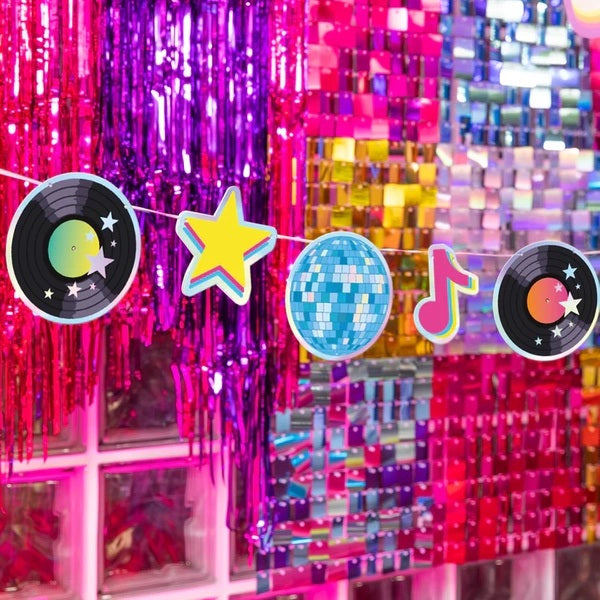Girlanda Retro Disco 150 cm