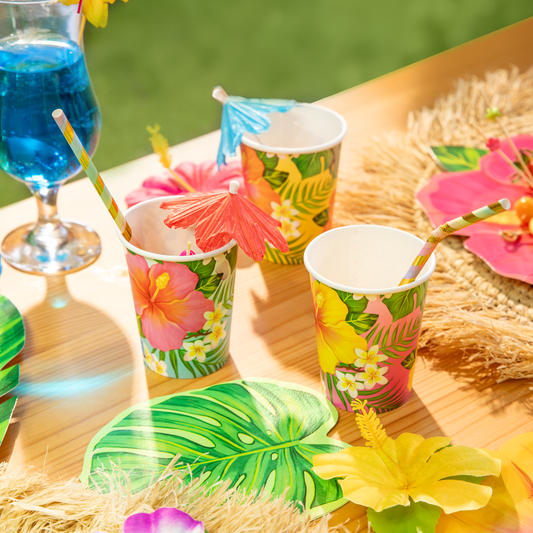 Aloha tropical  - Kelímky papírové - 220 ml 6 ks