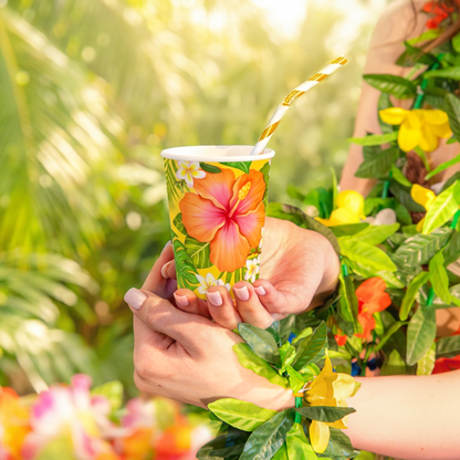 Aloha tropical  - Kelímky papírové - 220 ml 6 ks