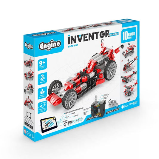 Engino Inventor Závodní auto 10 modelů s motorkem