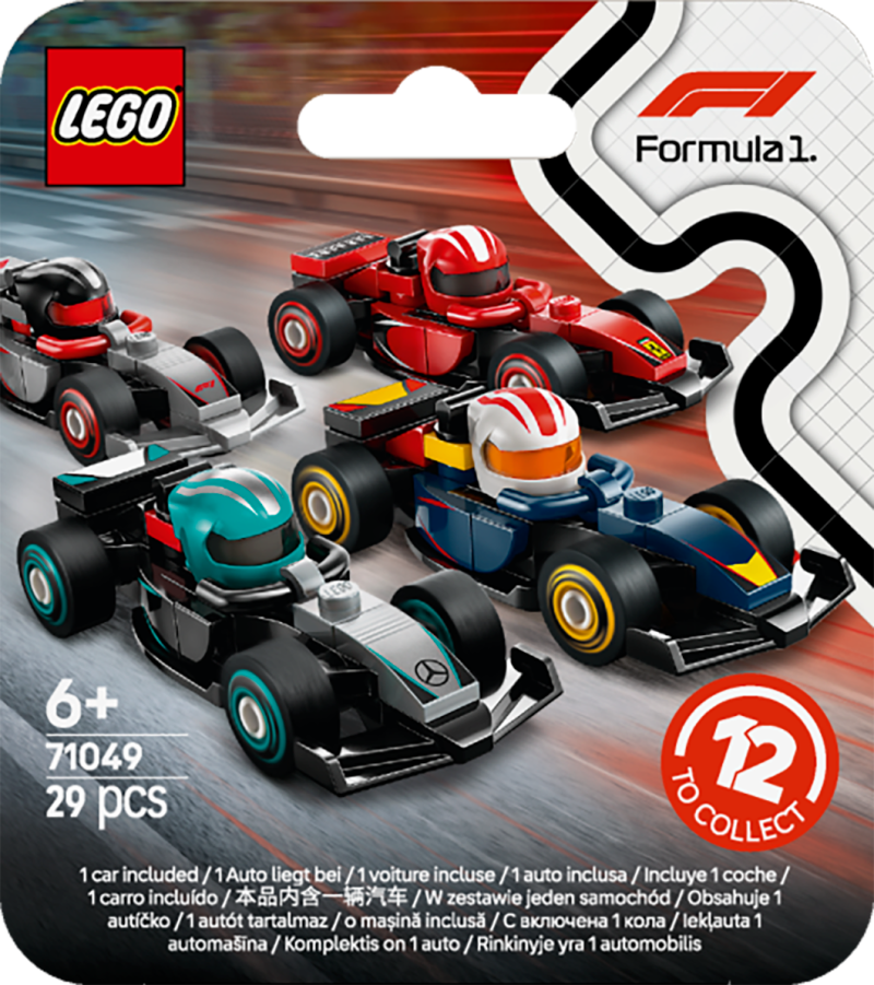 LEGO® Minifigurky 71049 Sběratelská závodní auta F1®