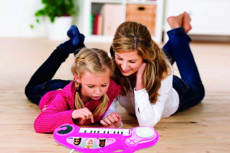 Lexibook elektronické klávesy Barbie s mikrofonem - 24 kláves