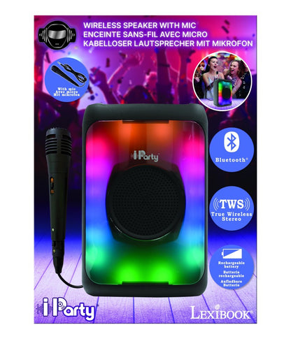 Lexibook bluetooth karaoke reproduktor s mikrofonem střední