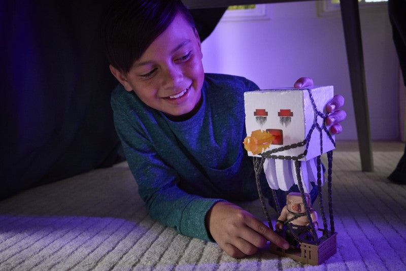 Minecraft velká figurka s ohnivou koulí