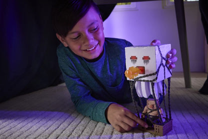 Minecraft velká figurka s ohnivou koulí