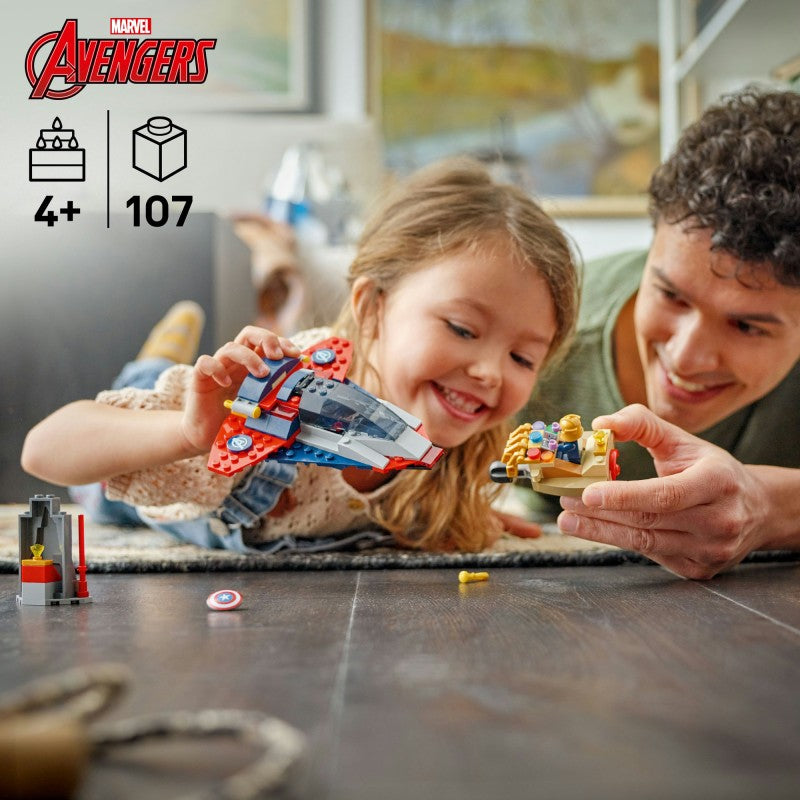 LEGO® Marvel 76319 Kapitán Amerika vs. Thanos