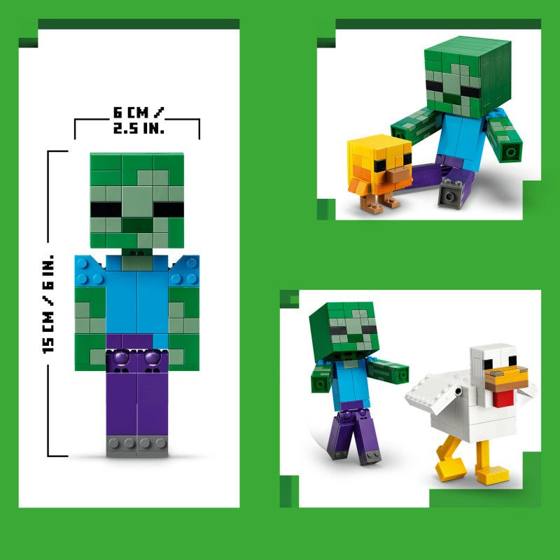 LEGO® Minecraft® 21582 Kuřecí žokej