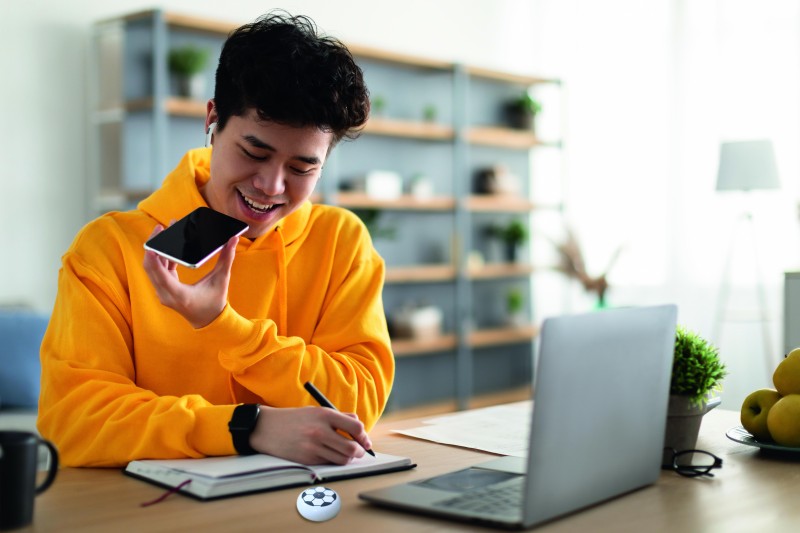 Lexibook bluetooth sluchátka do uší Fotbal s vestavěným mikrofonem