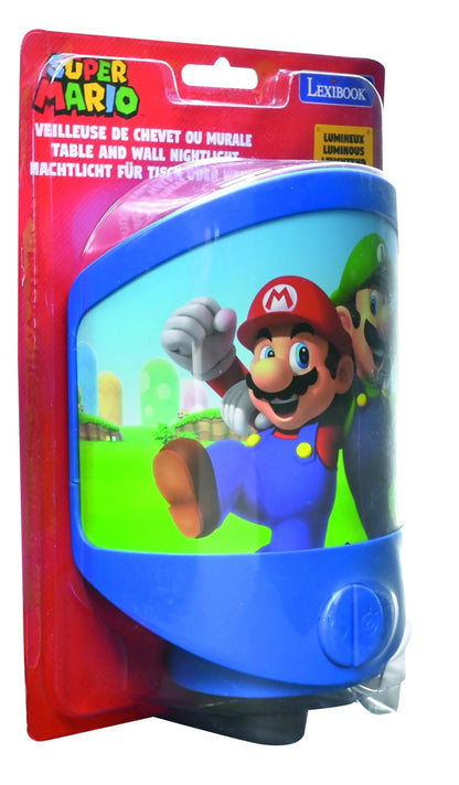 Lexibook stolní a nástěnná lampička Super Mario