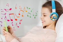 Lexibook 2v1 bluetooth skládací sluchátka Šmoulové s limitem hlasitosti