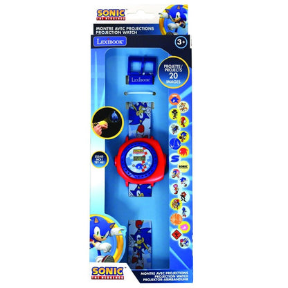 Lexibook digitální promítací hodinky Sonic s 20 obrázky
