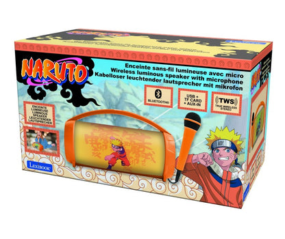 Lexibook bluetooth reproduktor Naruto s mikrofonem svítící
