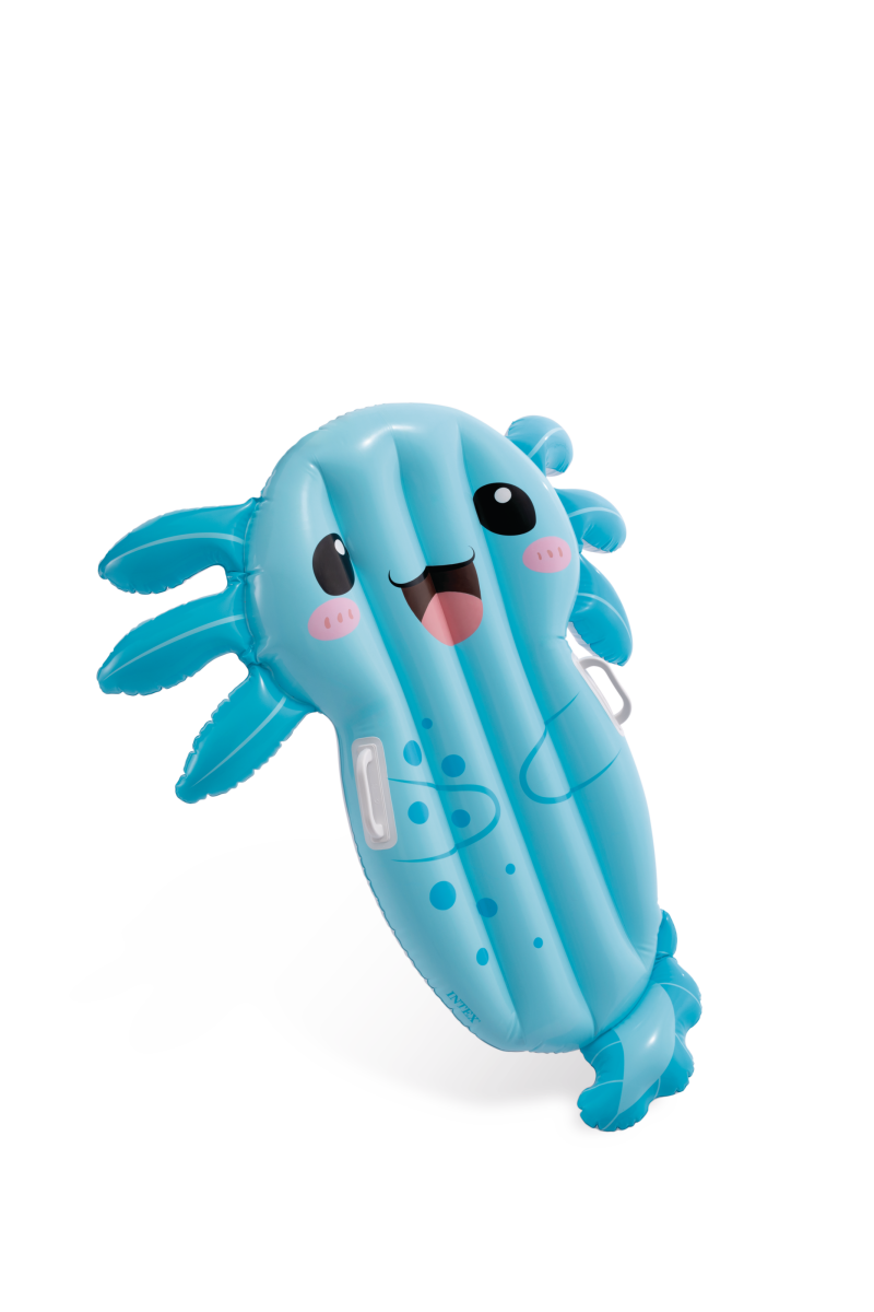 Nafukovací lehátko ve tvaru Axolotl s madly