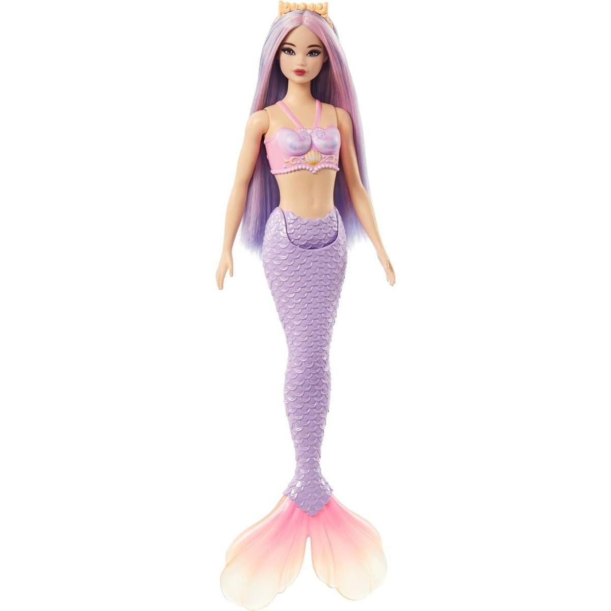 Barbie pohádková mořská panna fialová
