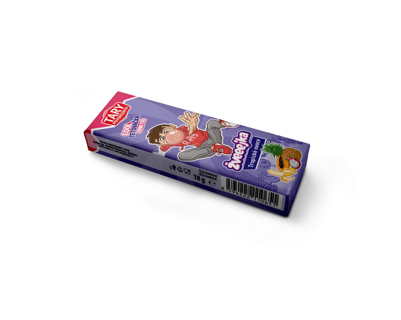 Tary Žveeejka - Tropické ovoce - 18g + tetovačka