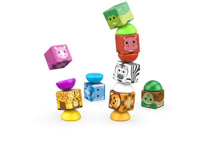 Geomag Magicube Safari 16 dílků