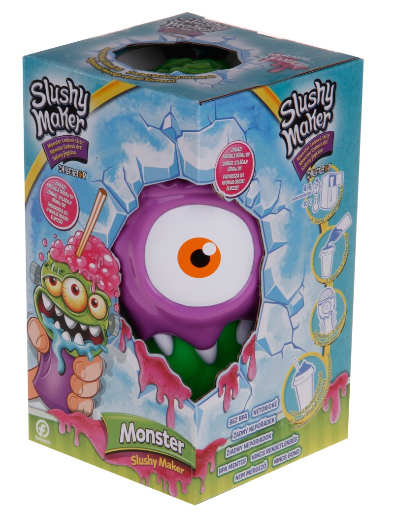 Slushy Maker Monster výroba ledové tříště Zelená hlava