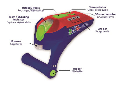 Lexibook laser game PJ Masks