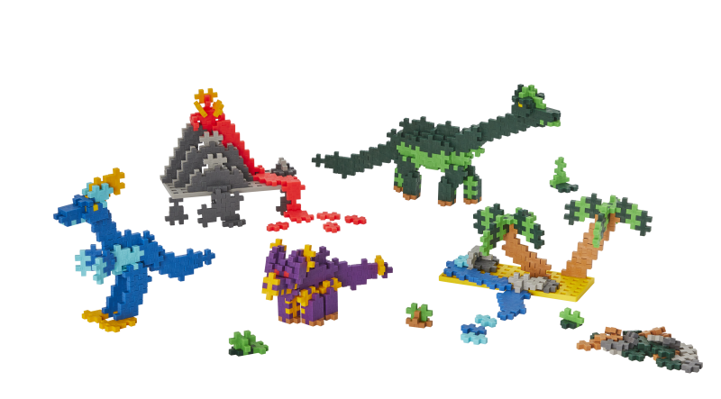 Plus-Plus Nauč se stavět - Dinosauři