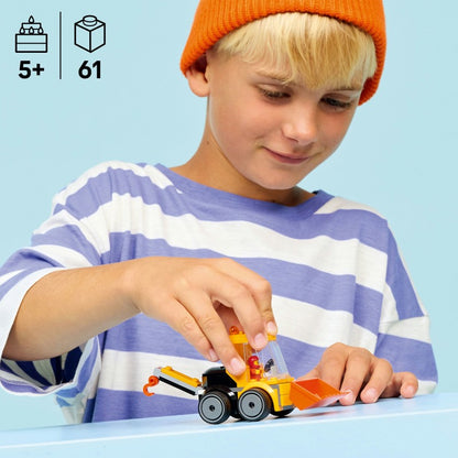 LEGO® 60483 City Autíčka – Stavební nakladač