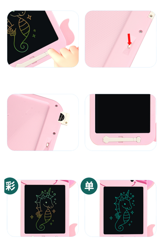 LCD kreslící tabulka jednorožec