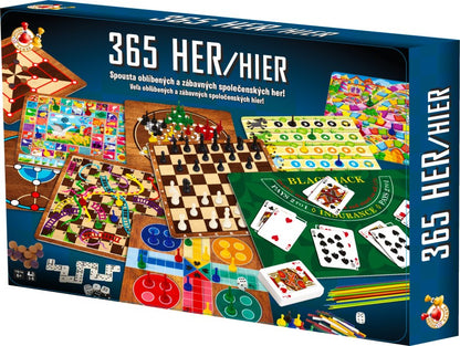 365 společenských her v plechovém pouzdře