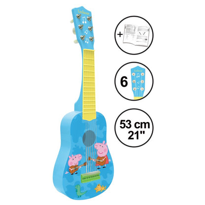Lexibook moje první kytara Prasátko Peppa - 21"/53 cm