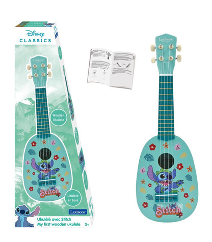 Lexibook dřevěné ukulele Stitch 21'' / 53 cm