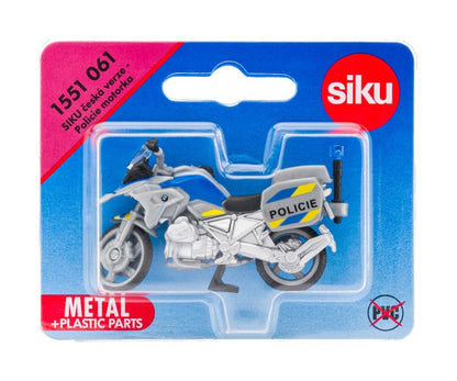 SIKU česká verze - Policie motorka
