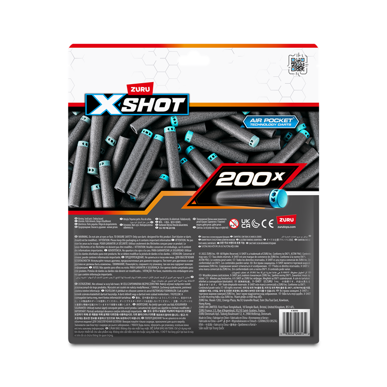 X-SHOT 200 náhradních šipek