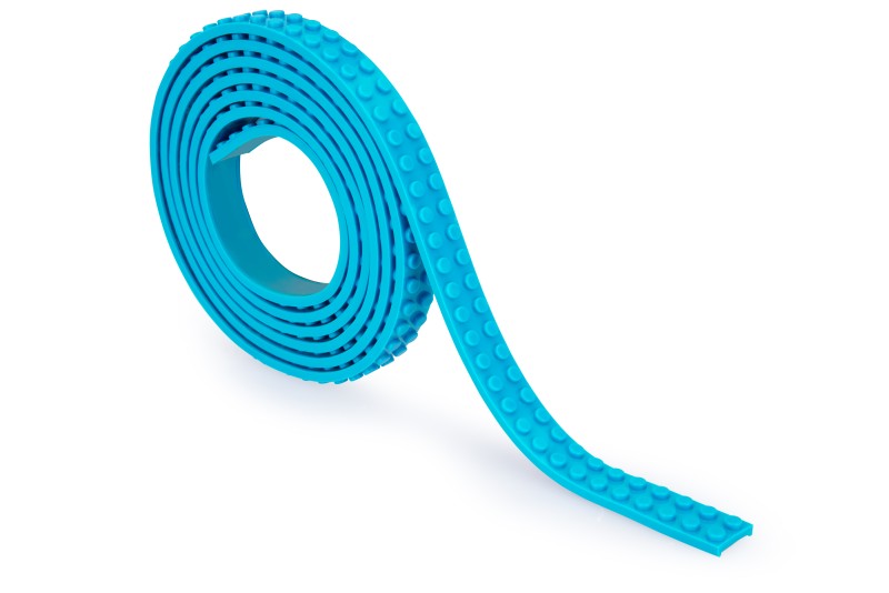 Stavebnicová páska Mayka 1 m světle modrá