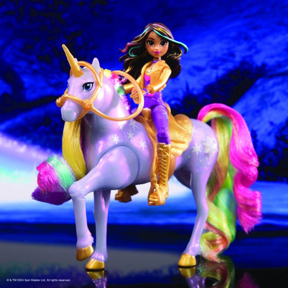 Unicorn academy světelný jednorožec a figurka 11 cm Sophia & Wildstar