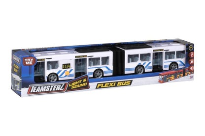 Teamsterz autobus se světlem a zvukem bílý