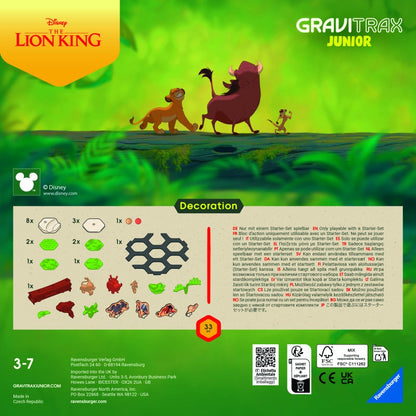 Kuličková dráha GraviTrax Junior Disney: Lví král