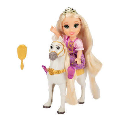 Panenka Disney Princezna Locika/Belle a koník Maxmus/Phillipe