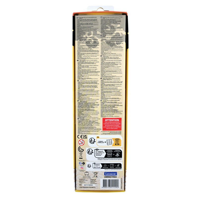 Lexibook hodinky s kamerou Naruto a 8GB SD kartou