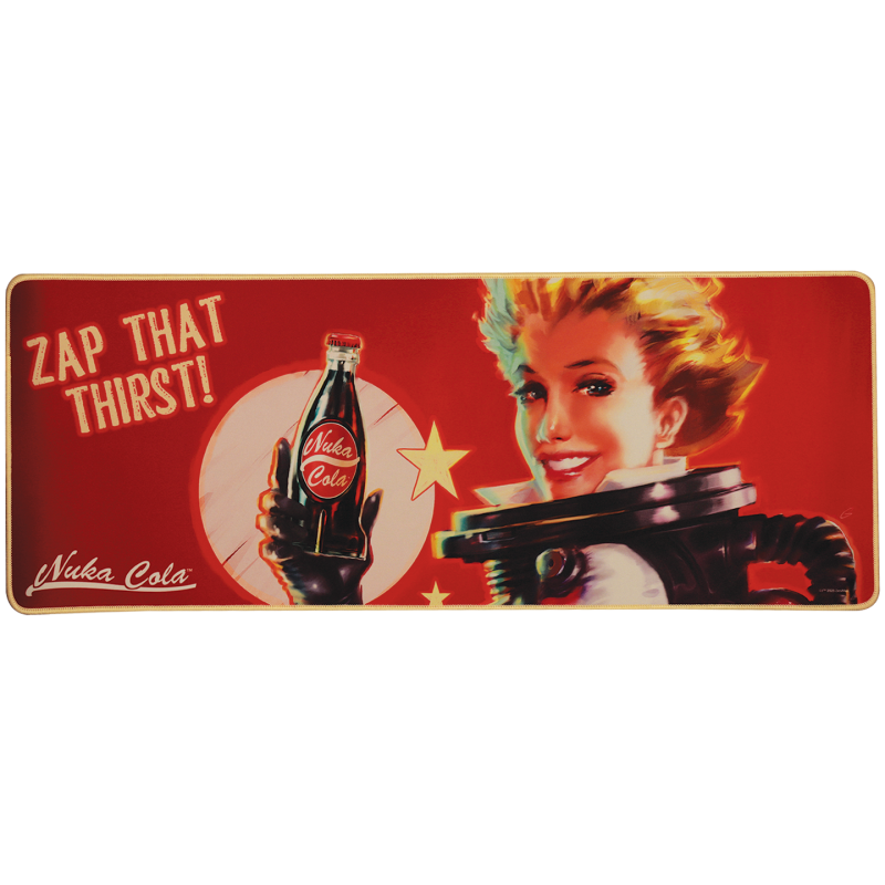 Fallout Nuka-Cola set (herní podložka, potácek)
