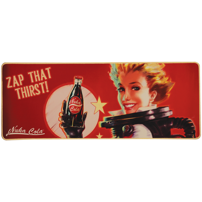 Fallout Nuka-Cola set (herní podložka, potácek)