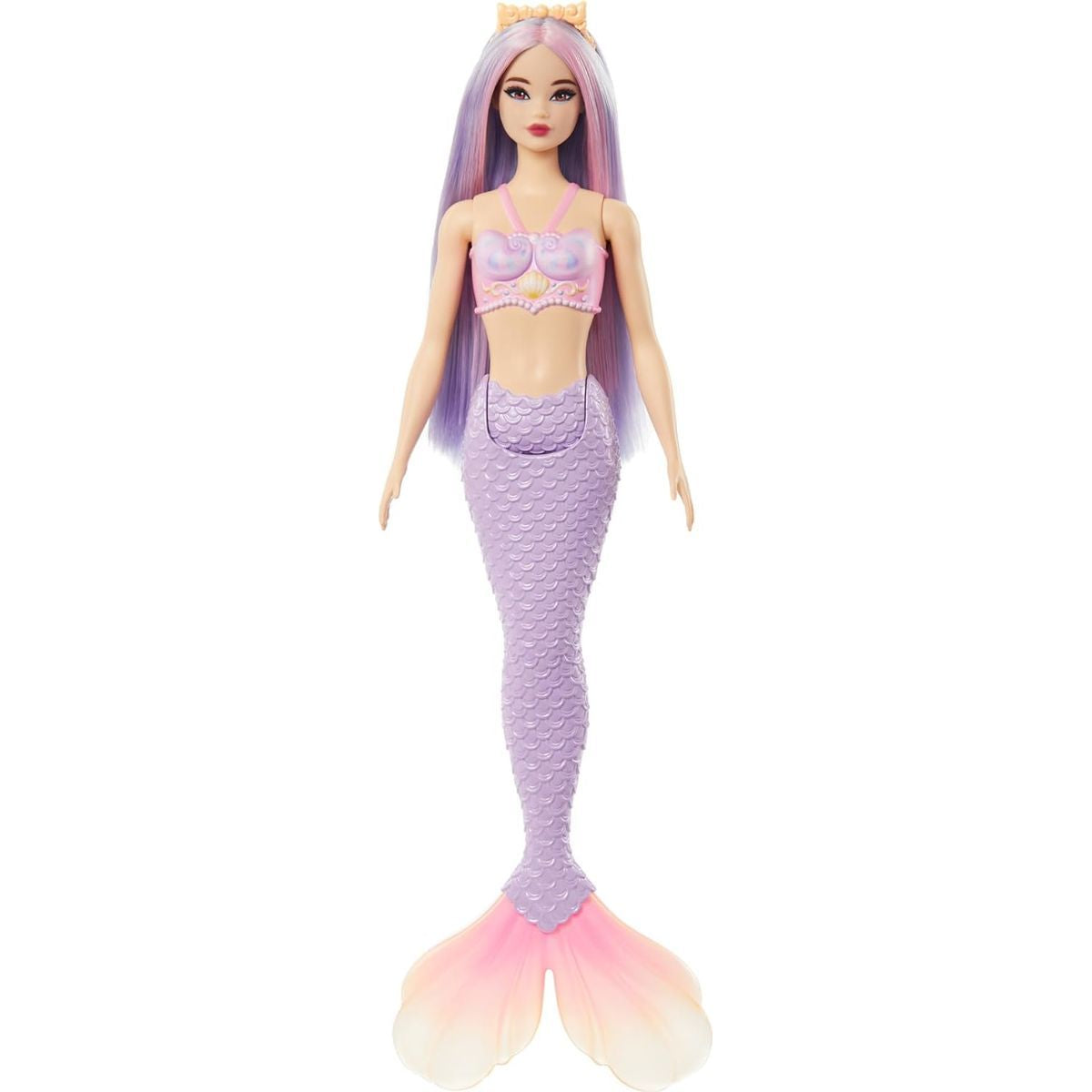 Barbie pohádková mořská panna fialová