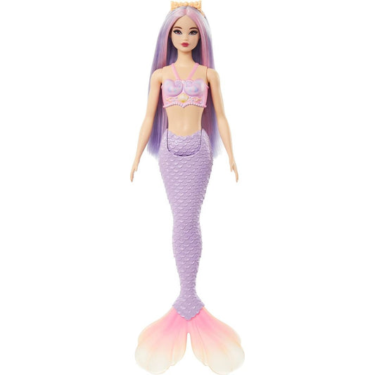 Barbie pohádková mořská panna fialová